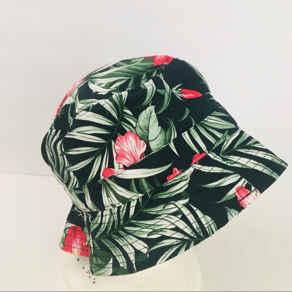 KB Ethos Hawaiian Sun Bucket Hat Cap OSFA NWT